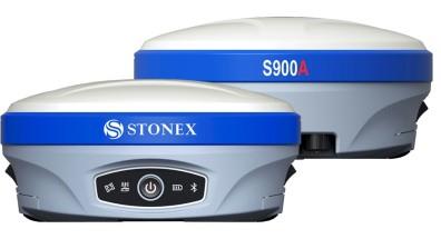 STONEX S900A - vysoce přesný GNSS RTK přijímač s IMU (korekce náklonu), s kontrolérem SH5A a SW Cube-a - kompletní sada