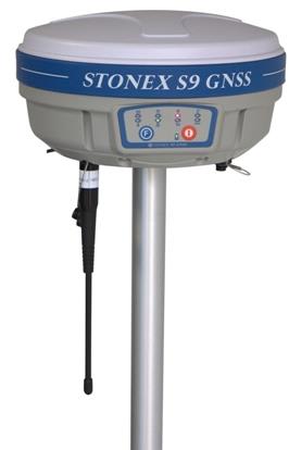 STONEX S9III - použitý GNSS RTK přijímač s kontrolérem S4CII - kompletní sada